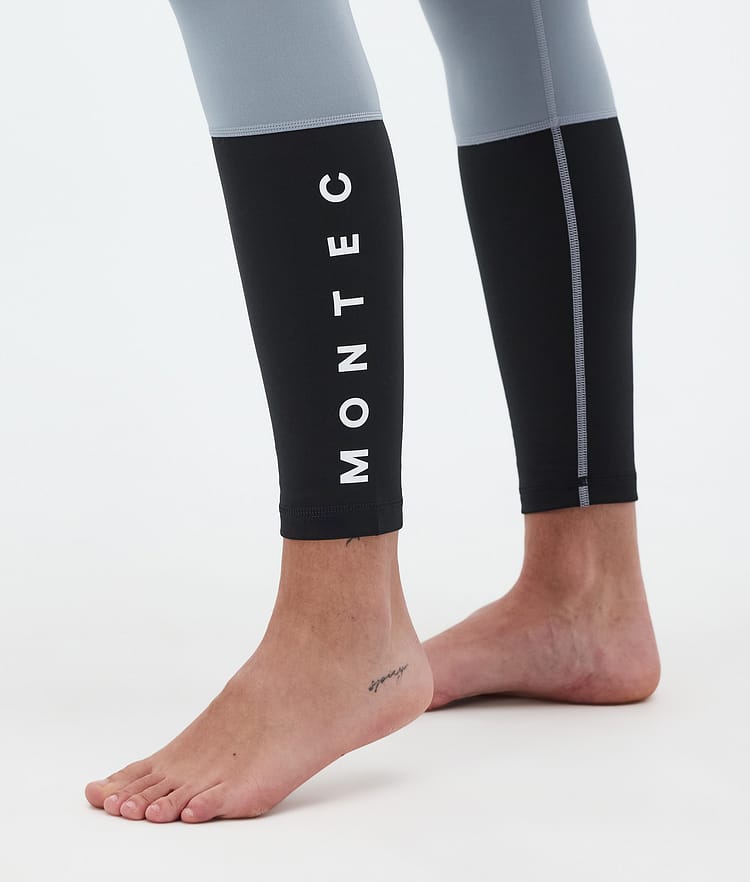 Montec Alpha W Superundertøy bukse Dame Soft Blue/Black, Bilde 7 av 7