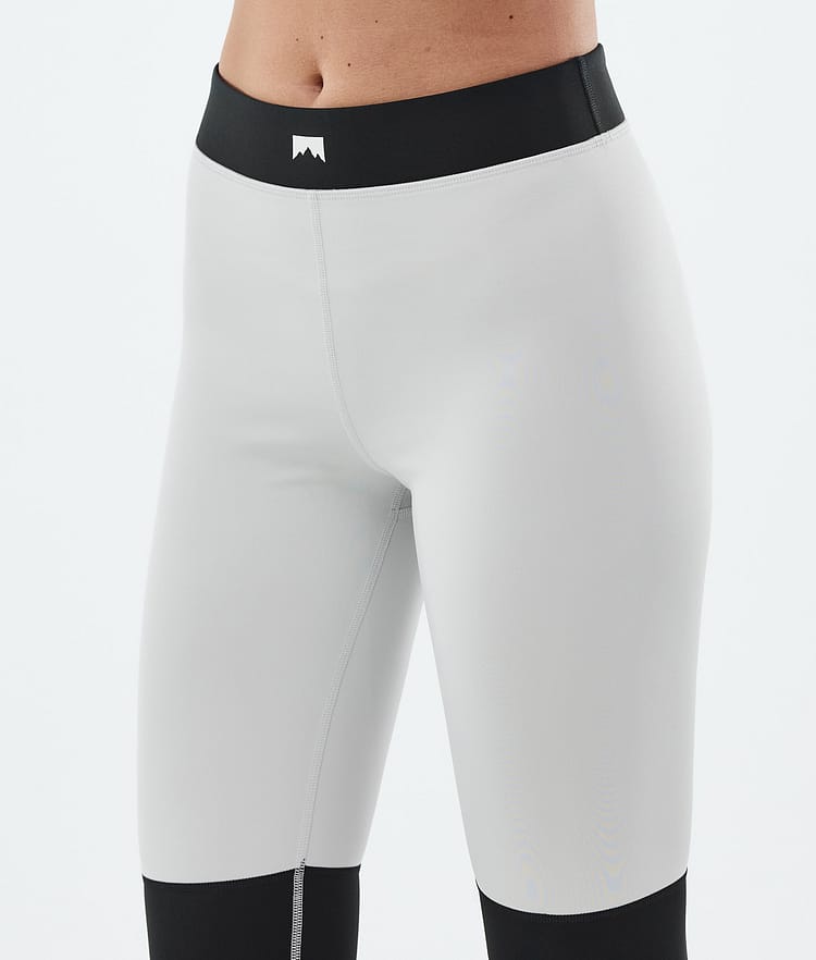 Montec Alpha W Superundertøy bukse Dame Light Grey/Black/Metal Blue, Bilde 5 av 7