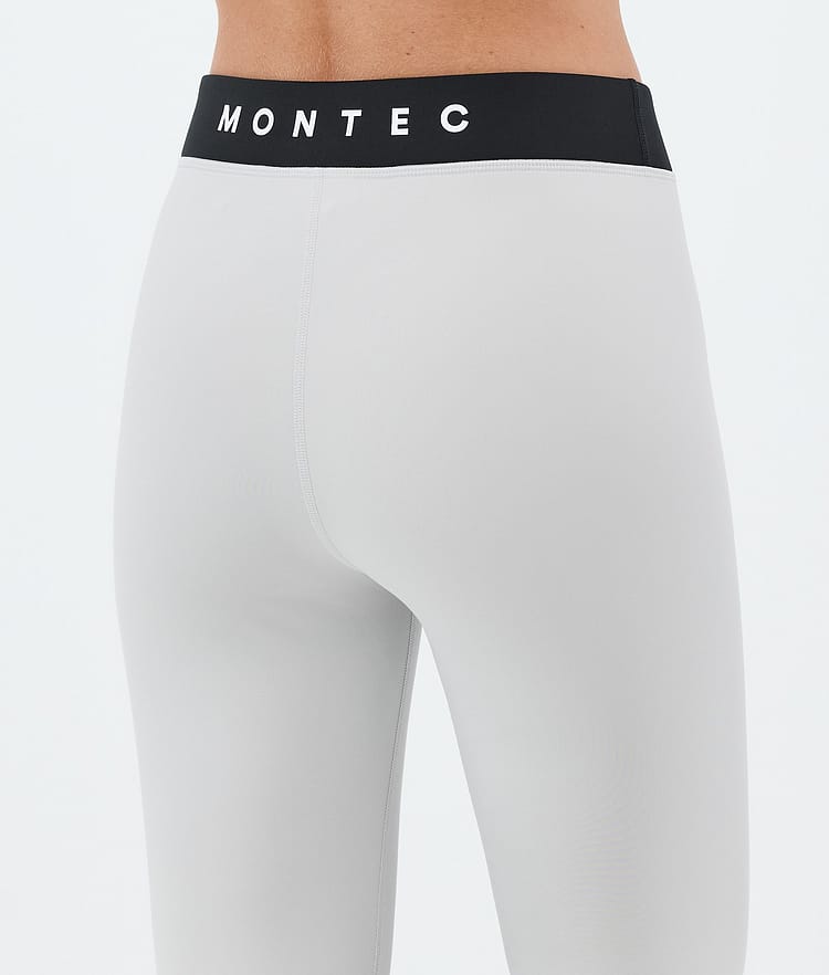 Montec Alpha W Superundertøy bukse Dame Light Grey/Black/Metal Blue, Bilde 6 av 7