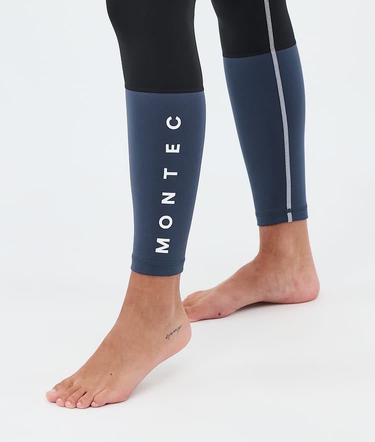 Montec Alpha W Superundertøy bukse Dame Light Grey/Black/Metal Blue, Bilde 7 av 7