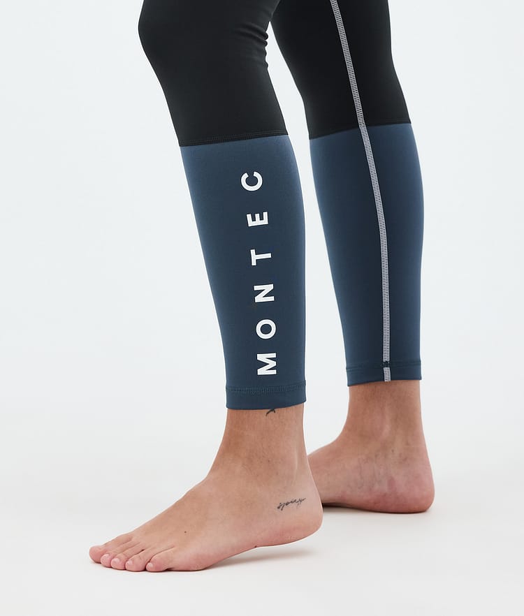 Montec Alpha W Superundertøy bukse Dame Light Grey/Black/Metal Blue, Bilde 7 av 7