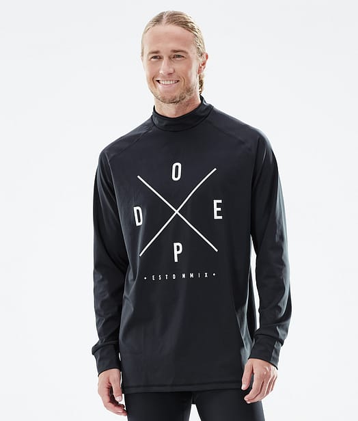 Dope Snuggle 22 Superundertøy overdel Herre 2X-Up Black