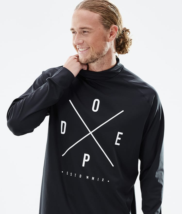 Dope Snuggle 22 Superundertøy overdel Herre 2X-Up Black, Bilde 2 av 5