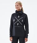 Dope Snuggle W 2022 Superundertøy overdel Dame 2X-Up Black, Bilde 1 av 6