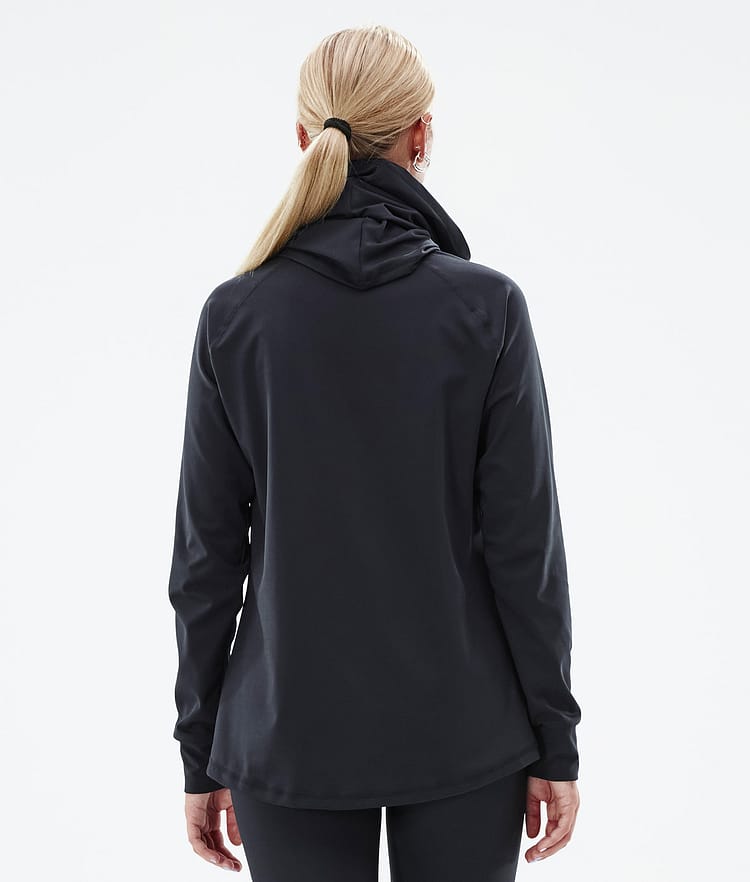 Dope Snuggle W 2022 Superundertøy overdel Dame 2X-Up Black, Bilde 3 av 6
