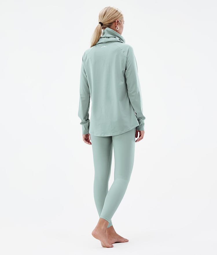 Dope Snuggle W 22 Superundertøy overdel Dame 2X-Up Faded Green, Bilde 5 av 6