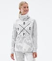 Dope Snuggle W 2022 Superundertøy overdel Dame 2X-Up Grey Camo