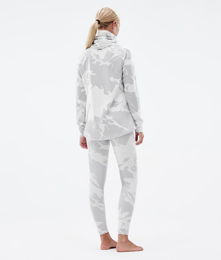 Dope Snuggle W 2022 Superundertøy overdel Dame 2X-Up Grey Camo, Bilde 5 av 6
