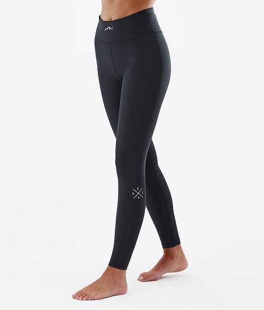 Dope Snuggle W 22 Superundertøy bukse Dame 2X-Up Black