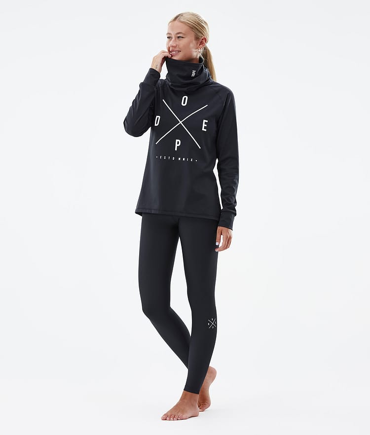 Dope Snuggle W 22 Superundertøy bukse Dame 2X-Up Black, Bilde 3 av 7