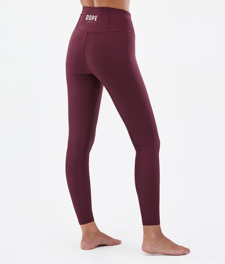 Dope Snuggle W 2022 Superundertøy bukse Dame 2X-Up Burgundy, Bilde 2 av 7