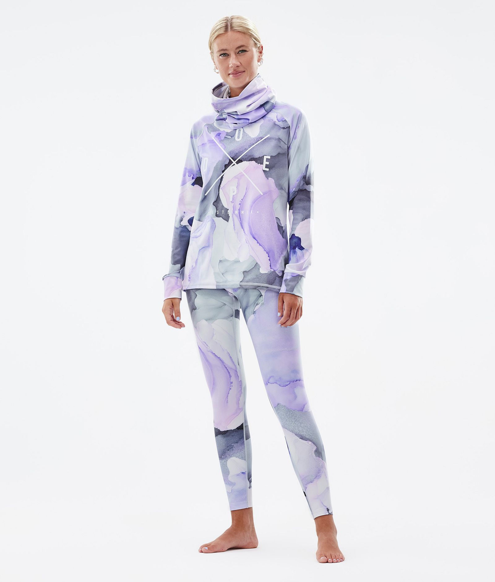 Dope Snuggle W 2022 Superundertøy bukse Dame 2X-Up Blot Violet, Bilde 3 av 7