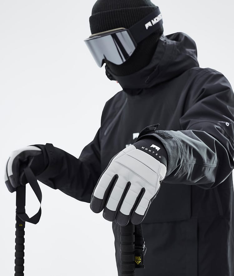 Montec Kilo 22 Skihansker Light Grey, Bilde 3 av 5