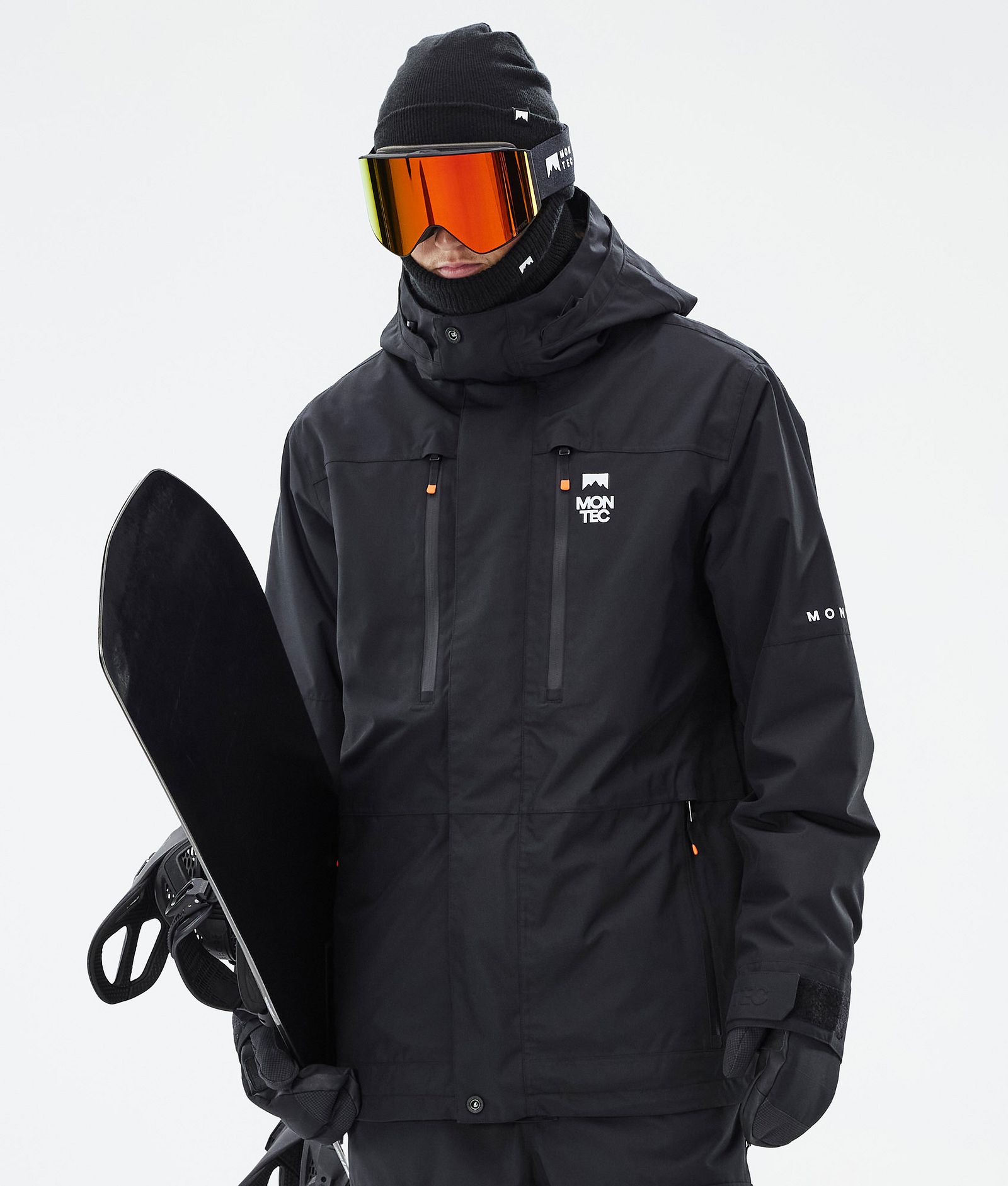 Montec Fawk Snowboardjakke Herre Black Renewed, Bilde 1 av 10