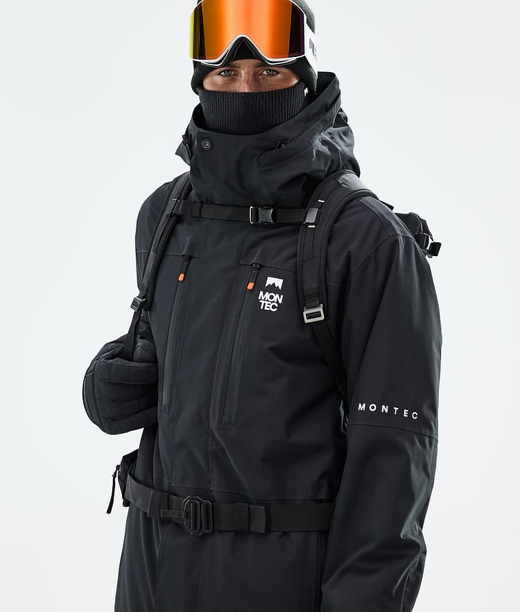 Montec Fawk Snowboardjakke Herre Black Renewed, Bilde 2 av 10