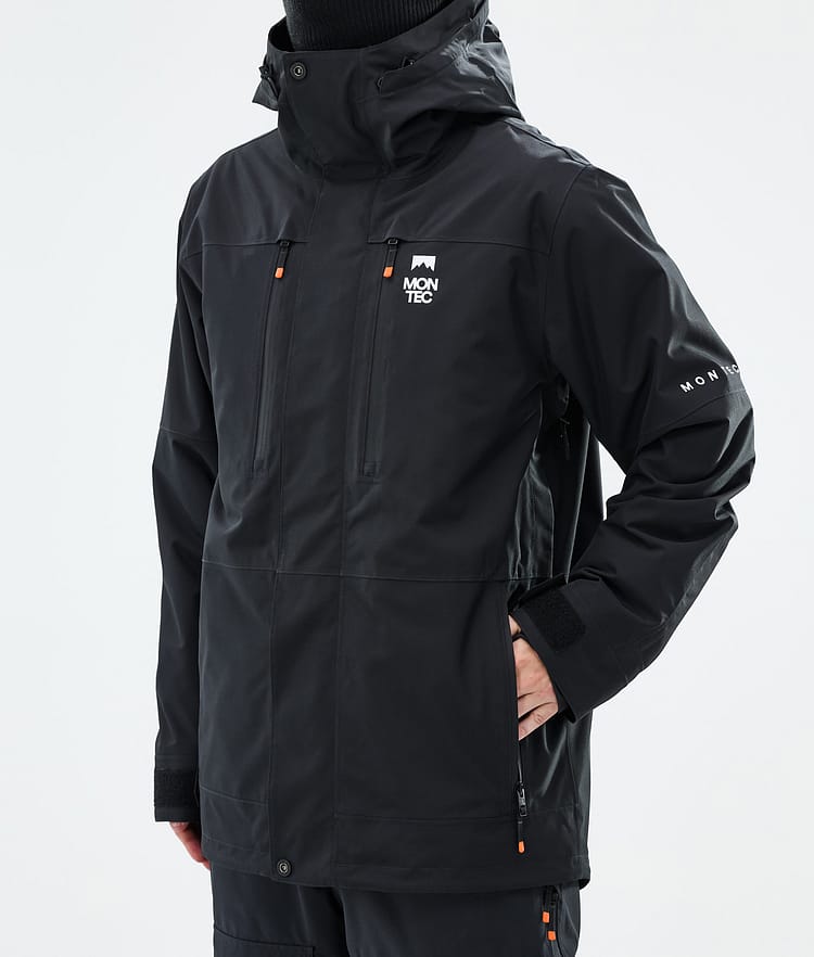Montec Fawk Snowboardjakke Herre Black Renewed, Bilde 8 av 10