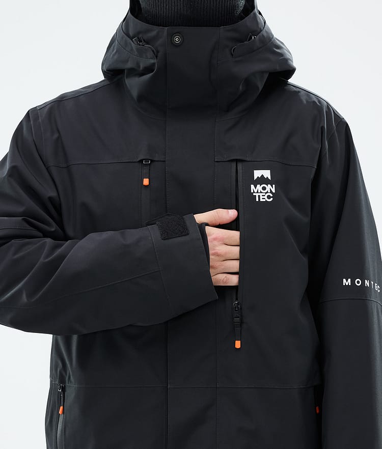 Montec Fawk Snowboardjakke Herre Black Renewed, Bilde 9 av 10