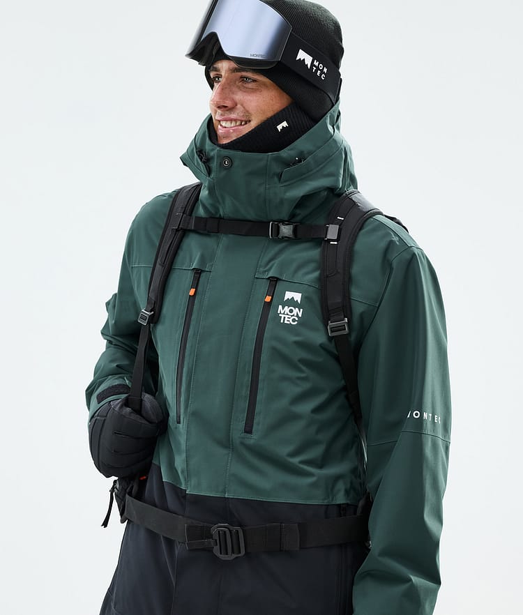 Montec Fawk Snowboardjakke Herre Dark Atlantic/Black, Bilde 2 av 10
