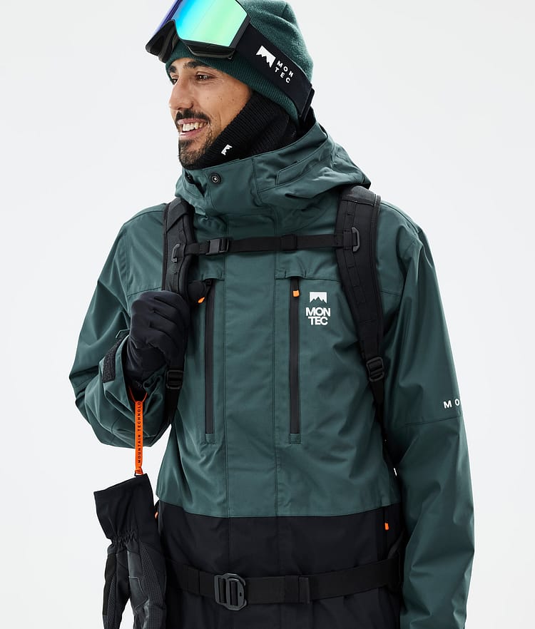 Montec Fawk Snowboardjakke Herre Dark Atlantic/Black