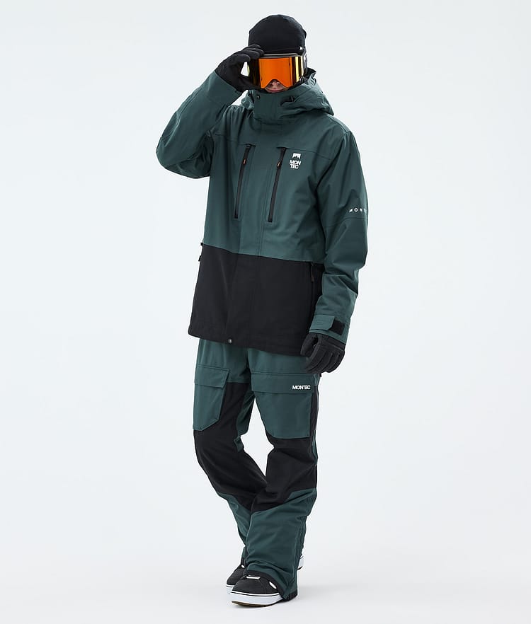 Montec Fawk Snowboardjakke Herre Dark Atlantic/Black Renewed, Bilde 2 av 9