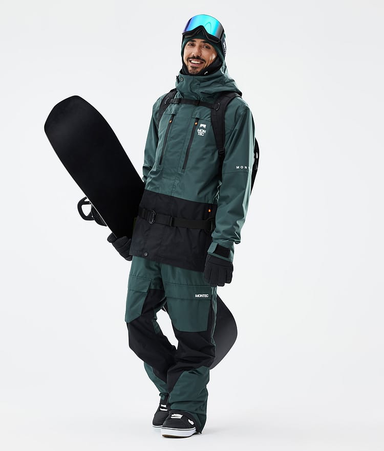 Montec Fawk Snowboardjakke Herre Dark Atlantic/Black