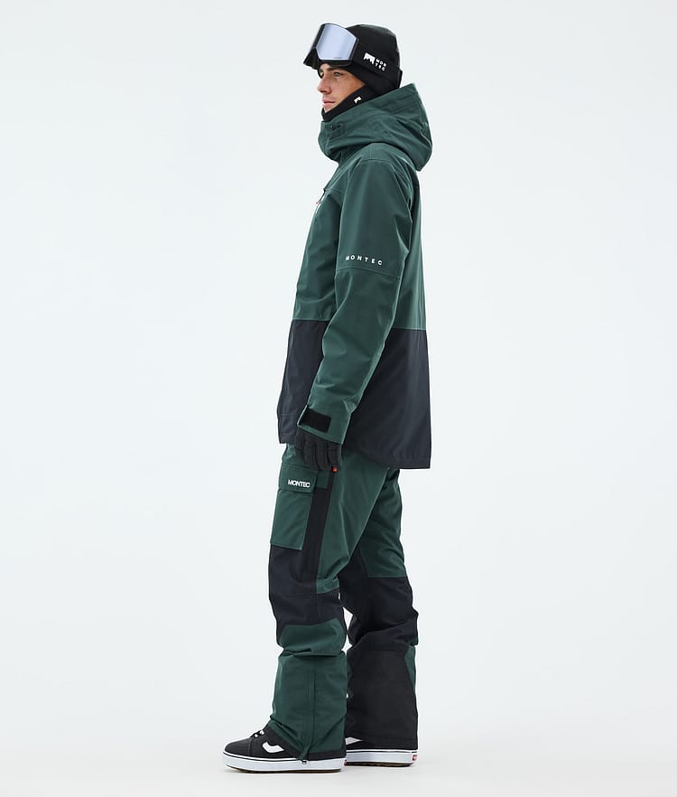 Montec Fawk Snowboardjakke Herre Dark Atlantic/Black, Bilde 4 av 10