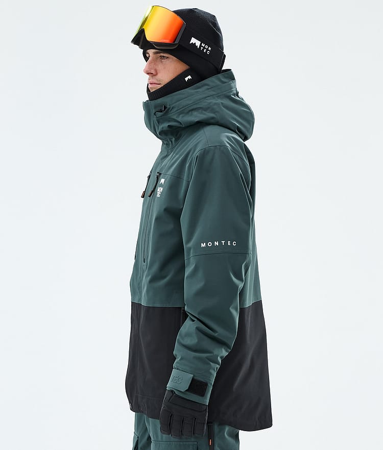 Montec Fawk Snowboardjakke Herre Dark Atlantic/Black Renewed, Bilde 5 av 9