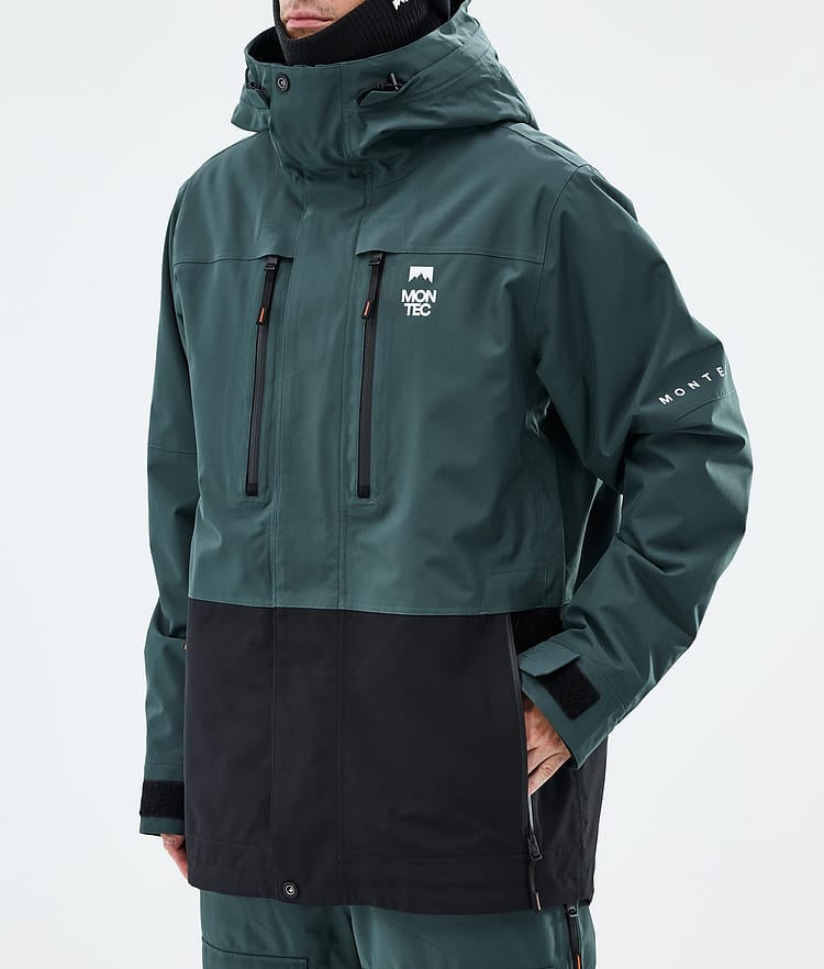 Montec Fawk Snowboardjakke Herre Dark Atlantic/Black Renewed, Bilde 7 av 9