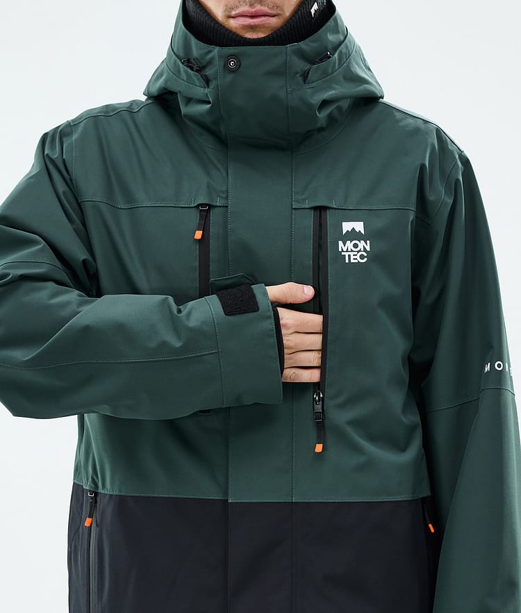 Montec Fawk Snowboardjakke Herre Dark Atlantic/Black, Bilde 9 av 10