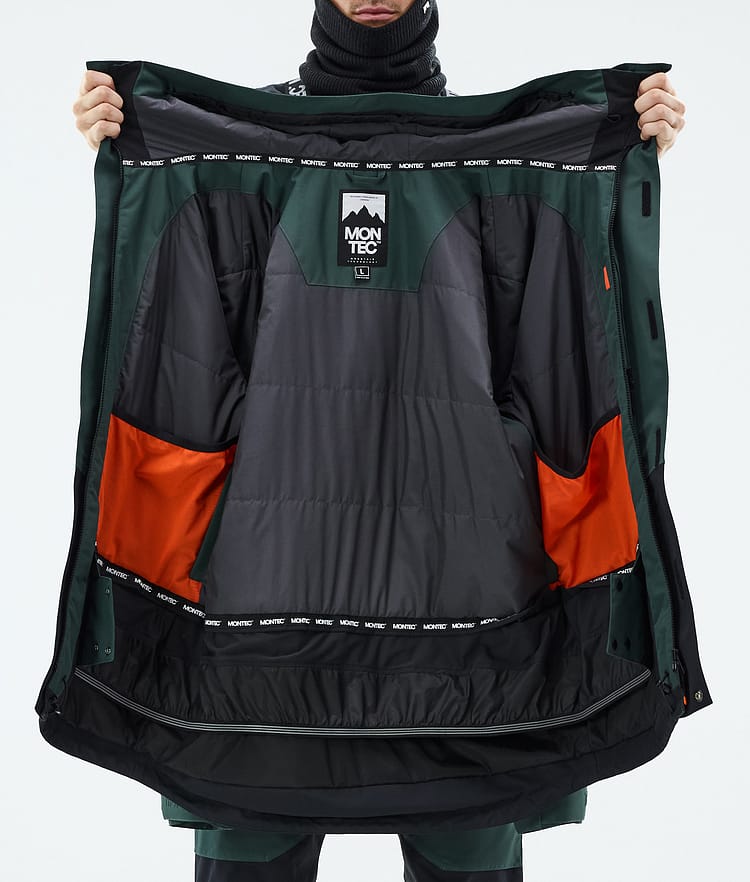 Montec Fawk Snowboardjakke Herre Dark Atlantic/Black, Bilde 10 av 10
