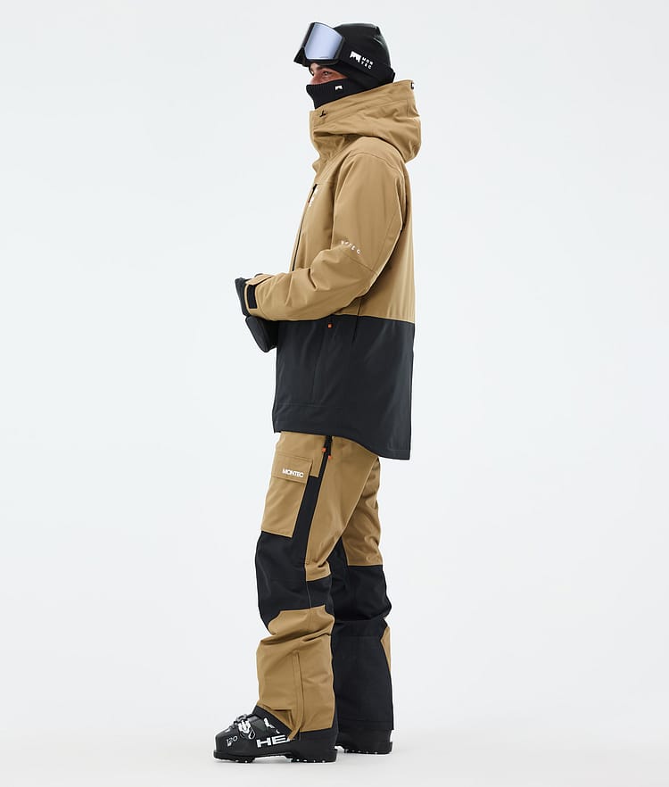 Montec Fawk Skijakke Herre Gold/Black, Bilde 4 av 10
