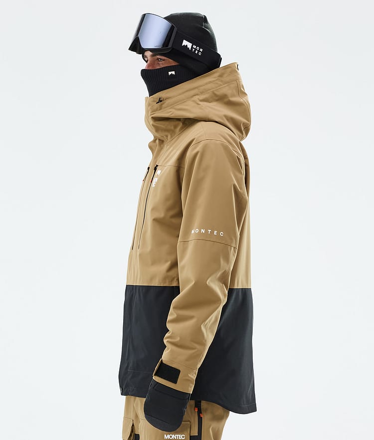 Montec Fawk Snowboardjakke Herre Gold/Black, Bilde 6 av 10