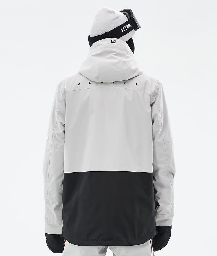 Montec Fawk Snowboardjakke Herre Light Grey/Black Renewed, Bilde 7 av 10