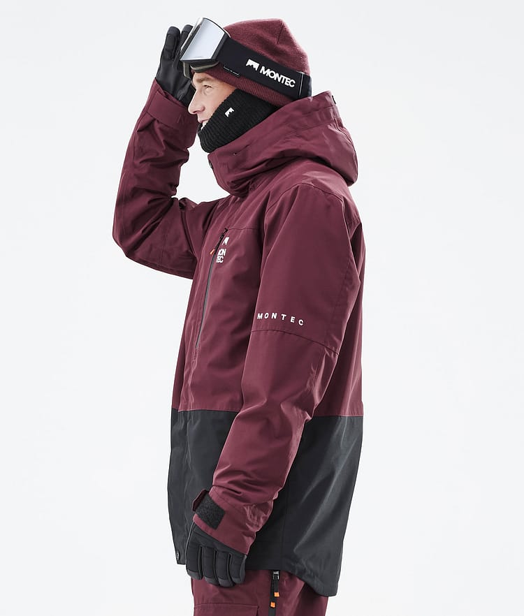 Montec Fawk Snowboardjakke Herre Burgundy/Black