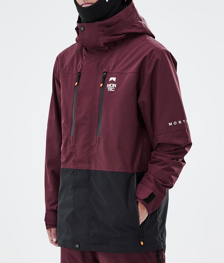 Montec Fawk Snowboardjakke Herre Burgundy/Black