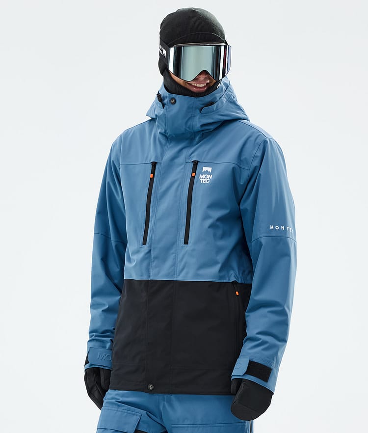 Montec Fawk Snowboardjakke Herre Blue Steel/Black, Bilde 1 av 10