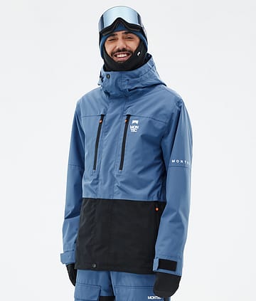 Montec Fawk Snowboardjakke Blue Steel/Black