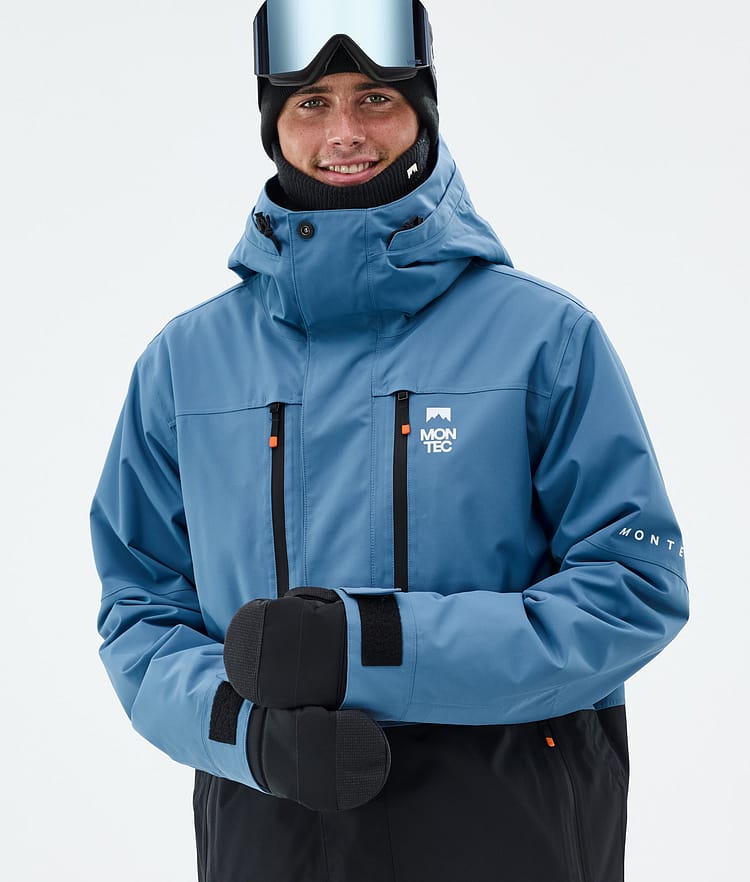 Montec Fawk Snowboardjakke Herre Blue Steel/Black, Bilde 2 av 10