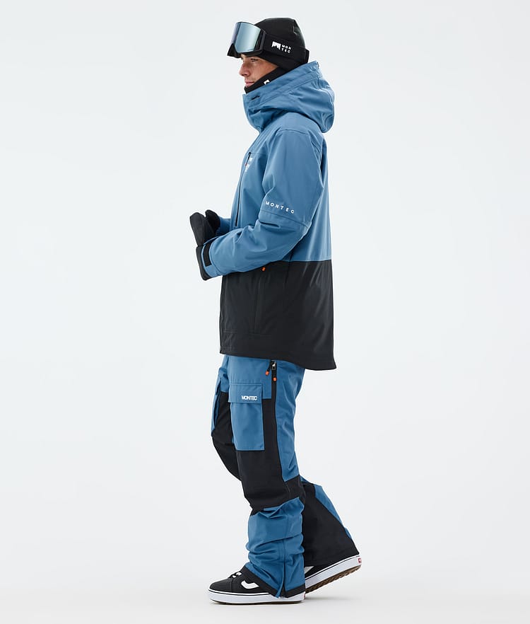 Montec Fawk Snowboardjakke Herre Blue Steel/Black, Bilde 4 av 10