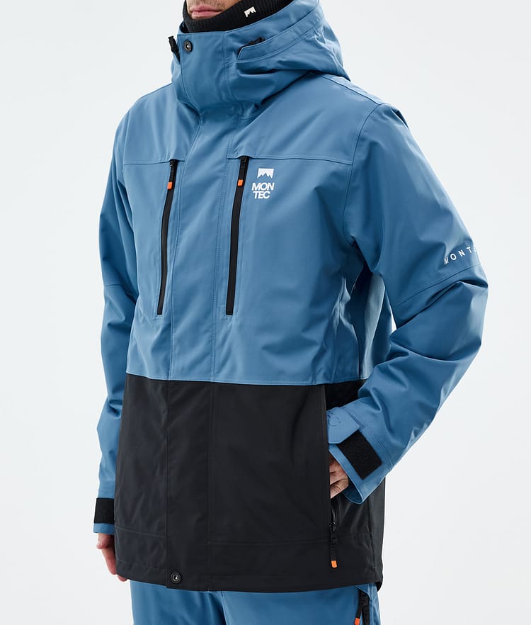 Montec Fawk Snowboardjakke Herre Blue Steel/Black, Bilde 8 av 10