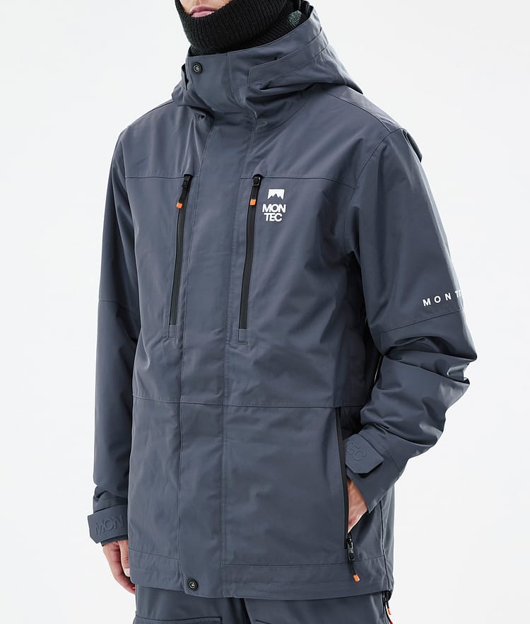 Montec Fawk Snowboardjakke Herre Metal Blue, Bilde 8 av 10