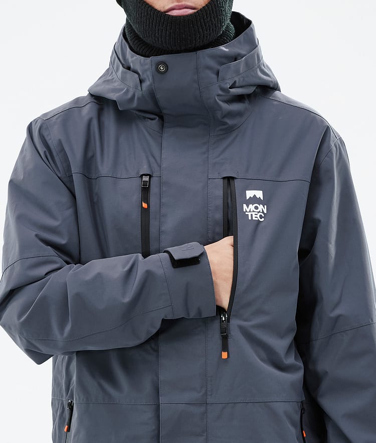 Montec Fawk Snowboardjakke Herre Metal Blue, Bilde 9 av 10