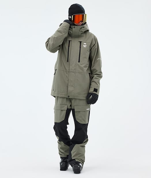 Montec Fawk Skidoutfit Greenish/Black