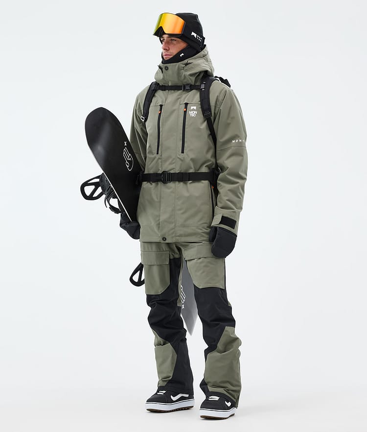 Montec Fawk Snowboardjakke Herre Greenish, Bilde 3 av 10