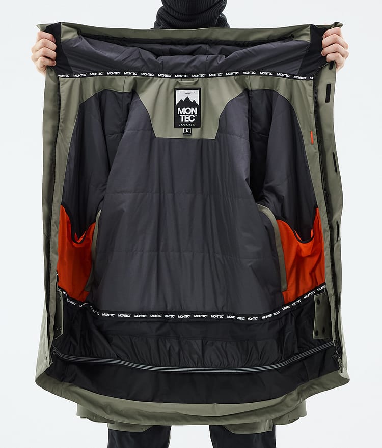 Montec Fawk Snowboardjakke Herre Greenish, Bilde 10 av 10