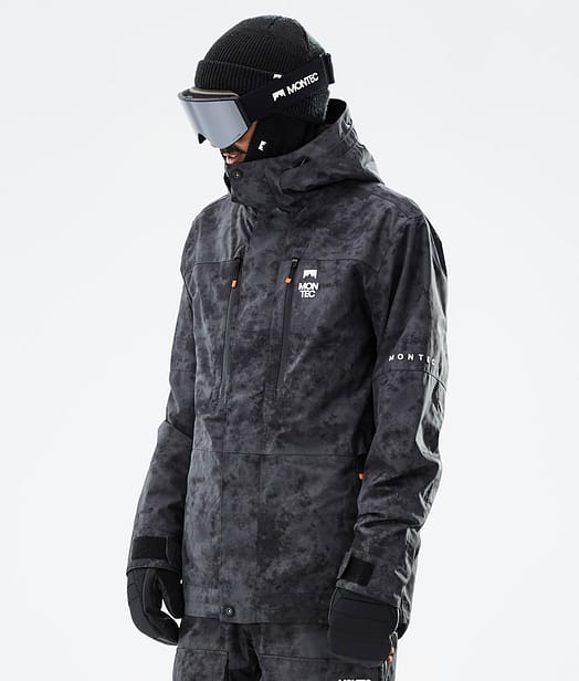 Montec Fawk Snowboardjakke Herre Black Tiedye