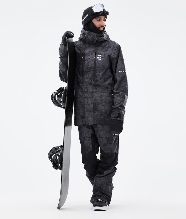 Montec Fawk Snowboardjakke Herre Black Tiedye, Bilde 3 av 10