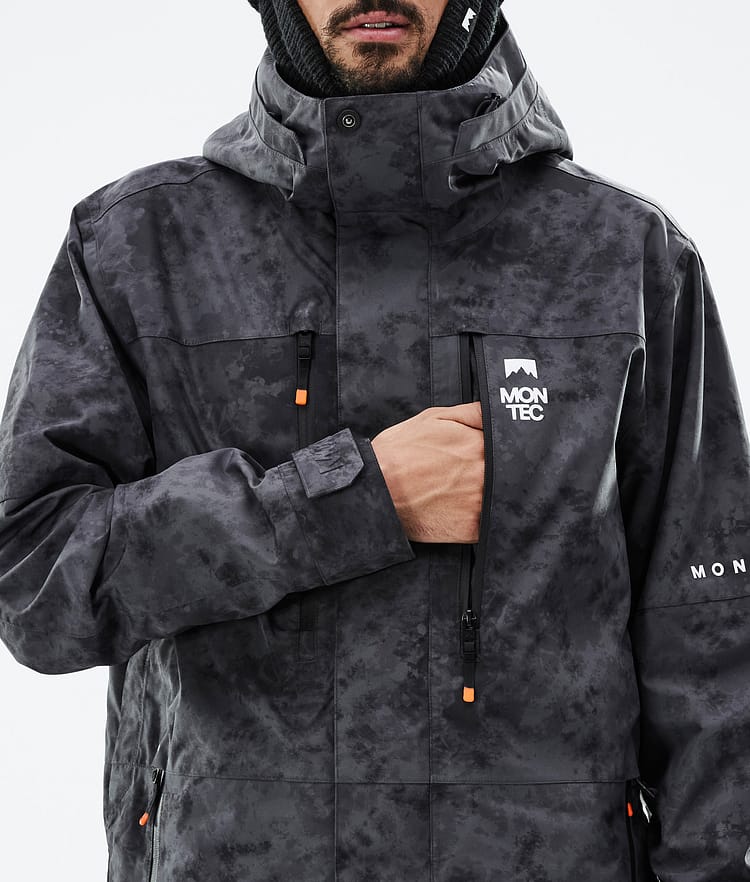 Montec Fawk Snowboardjakke Herre Black Tiedye