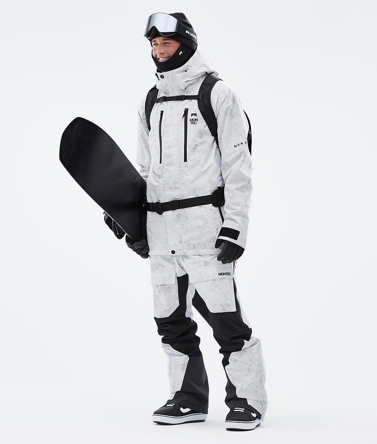 Montec Fawk Snowboardjakke Herre White Tiedye, Bilde 3 av 10