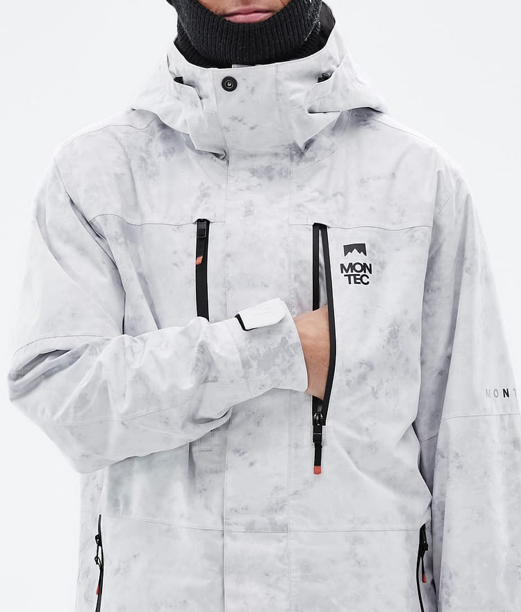 Montec Fawk Snowboardjakke Herre White Tiedye